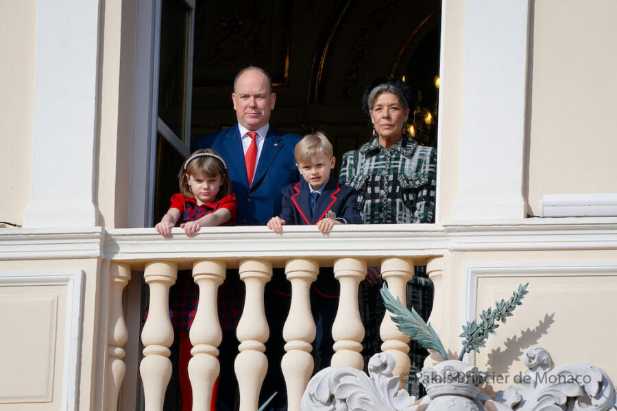 Princess Caroline Prince Albert Monaco Royal Twins