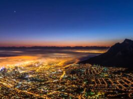 Cape Town Named One of Most Beautiful Cities to Visit by Night, New Study Reveals