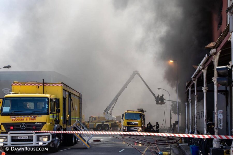 Durban fire China mall