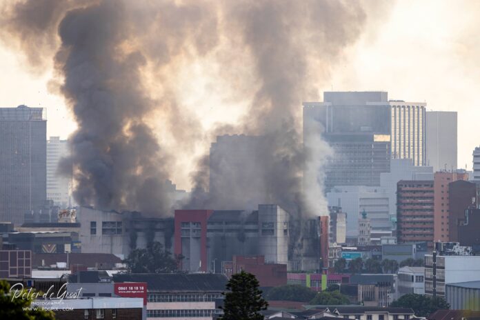 durban cbd fire china mall durban cbd fire burning china mall