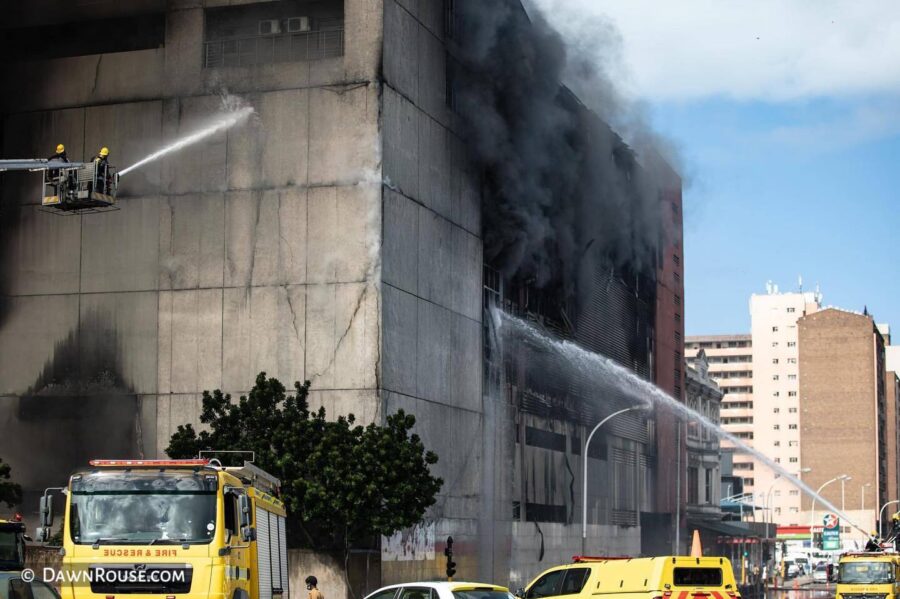 Durban fire China mall
