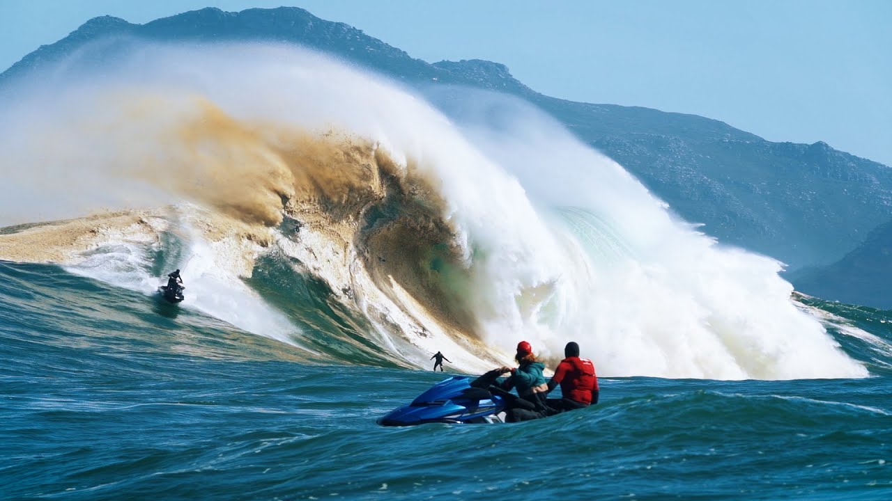 Surfing Massive 20-30 Ft Waves in Cape Town on Big Wednesday