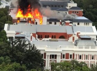 Patricia de Lille’s cover up and inaction was indirectly responsible for Parliament burning down