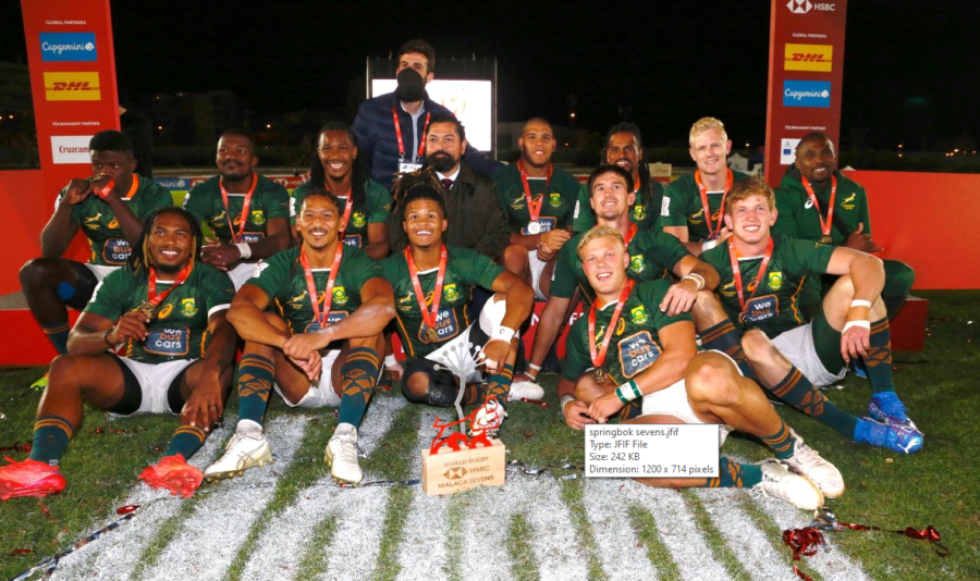 Springbok Sevens clinch Malaga title in tense final