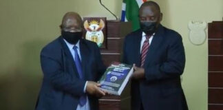 Acting Chief Justice Raymond Zondo handed over the three-volume report almost four years since the establishment of the Commission on Tuesday at the Union Buildings in Pretoria.