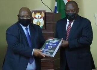 Acting Chief Justice Raymond Zondo handed over the three-volume report almost four years since the establishment of the Commission on Tuesday at the Union Buildings in Pretoria.