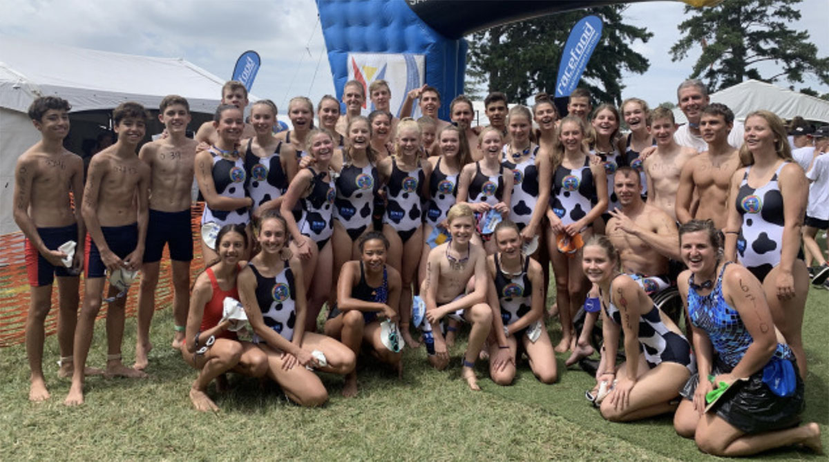 Para Swimmer David Williams Set to Swim Midmar Mile for CHOC. Photo: Givengain / David Williams