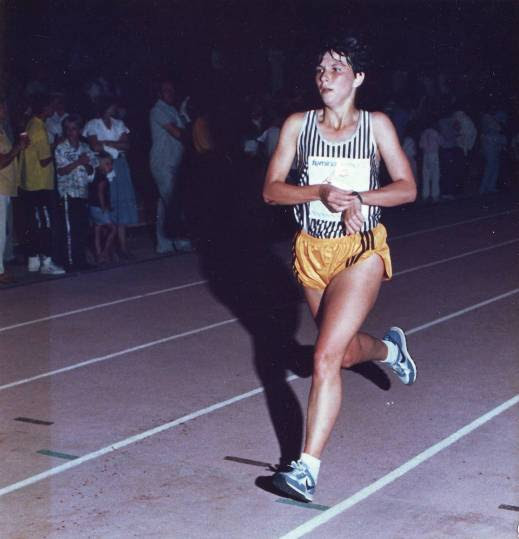 Pictured above: Jenny at 25-years-old – Foschini Half Marathon in Green Point