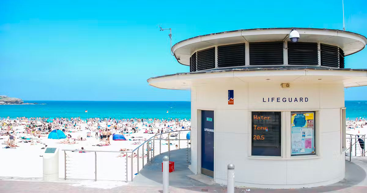 Lifeguard towers are not always high enough to enable shark spotting. Shutterstock