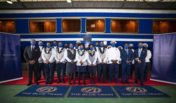 Le célèbre train bleu d'Afrique du Sud suspendu indéfiniment