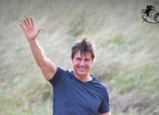 Tom Cruise Choppers in for Another Day Filming 'Mission: Impossible 8'