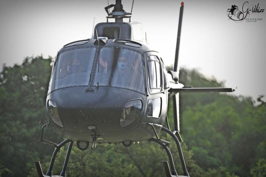 Tom Cruise Choppers in for Another Day Filming 'Mission: Impossible 8'