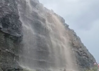 Karoo Blessings As Waterfalls Gush Over Koppie