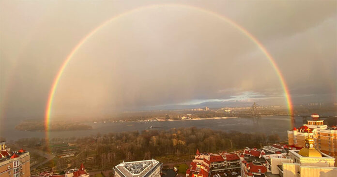 kiev-Ukraine-view-from-my-window-rainbow A Hopeful View from Ukraine (While SA Remains Silent)