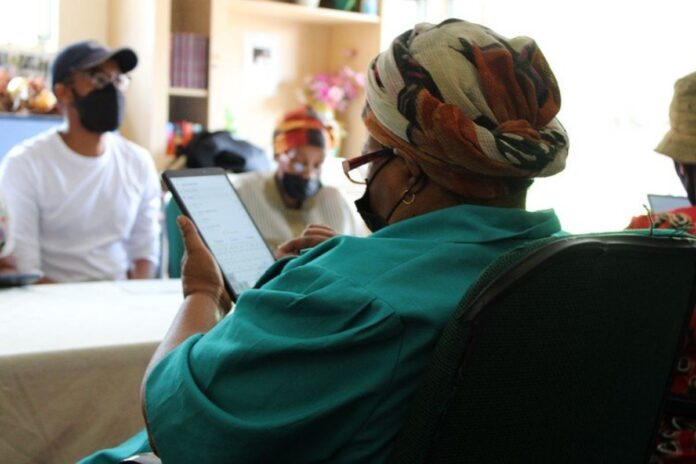 township grannies Township grannies learn to be tech-savvy