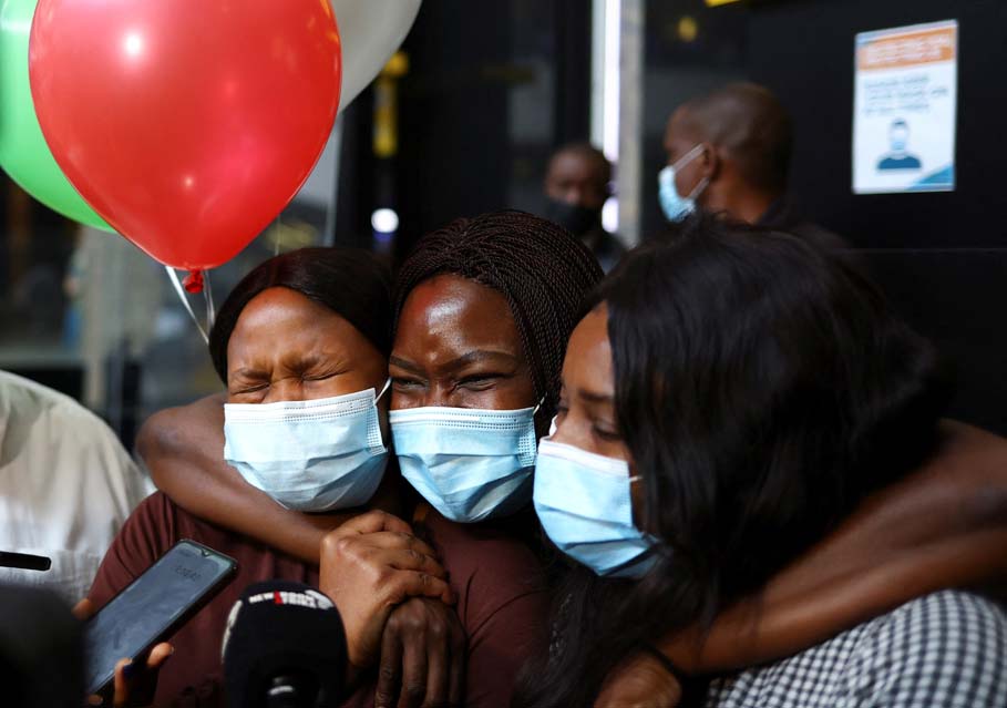 South African students return home from invaded Ukraine