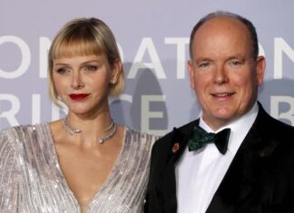 Princess Charlene (nee Wittstock) and Prince Albert