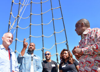 President Ramaphosa Visits Project Panda at Cape Town Film Studios