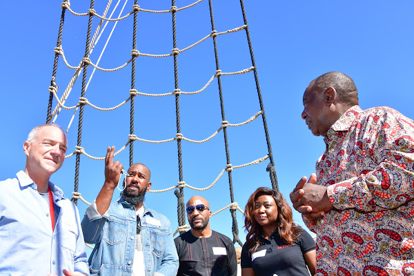 President Ramaphosa Visits Project Panda at Cape Town Film Studios President Ramaphosa Visits Project Panda at Cape Town Film Studios