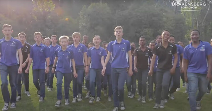 Drakensberg Boys Choir - Memories Maroon 5