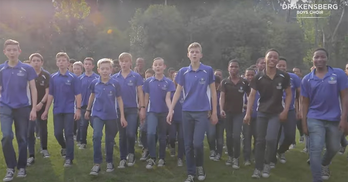 Drakensberg Boys Choir - Memories Maroon 5