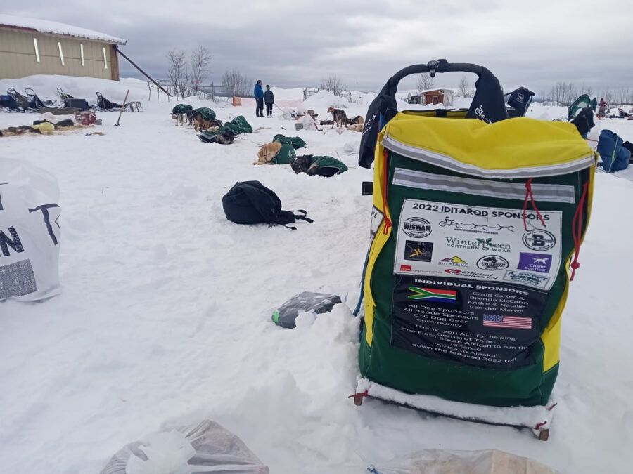 Iditarod South African Gerhardt Thiart