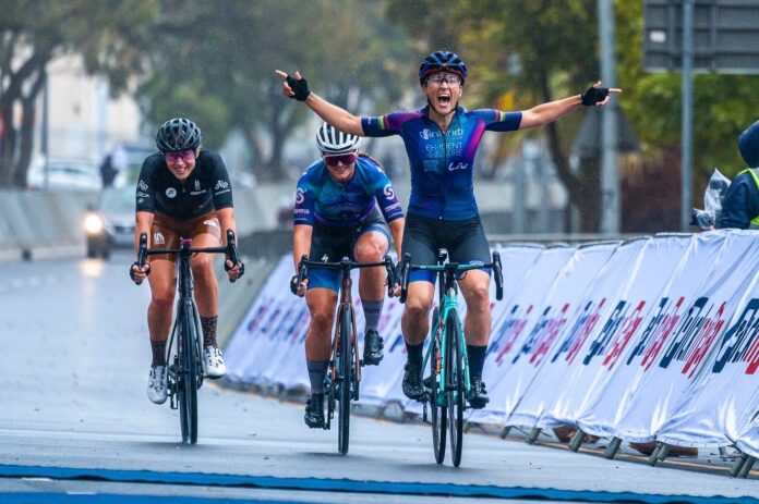 Kim le Court winner Cape Town Cycle Tour Cape Town Cycle Tour Winner Calls for Help After Bikes Stolen from Mauritius Team in Paarl, South Africa