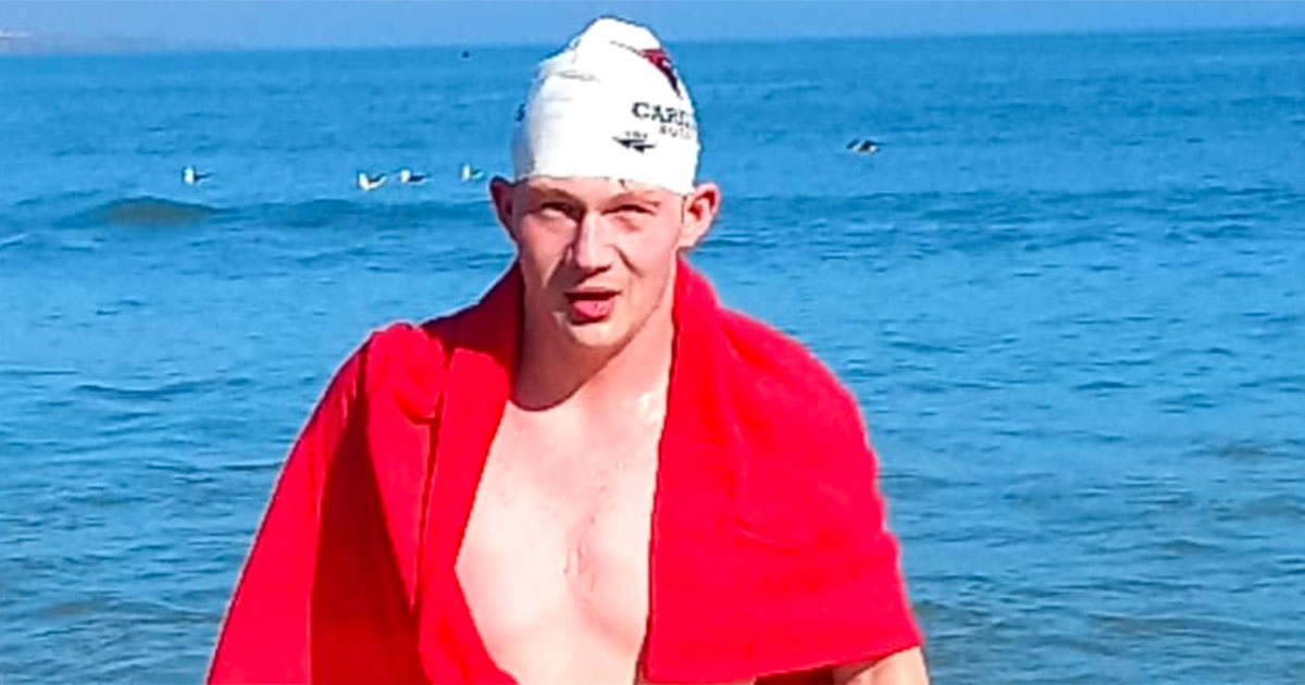 Joburg Teen Breaks False Bay Crossing Record