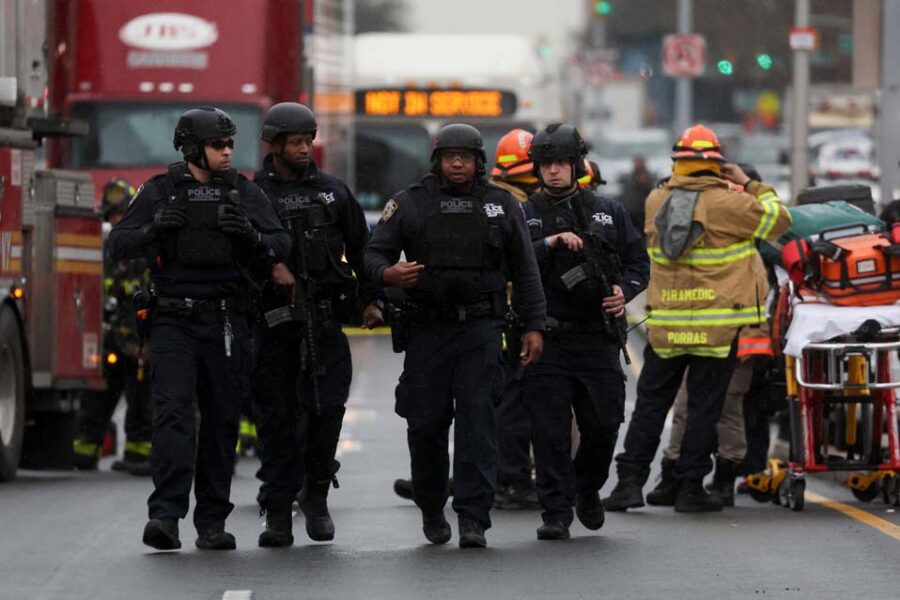Brooklyn Shooting at a subway station in New York City
