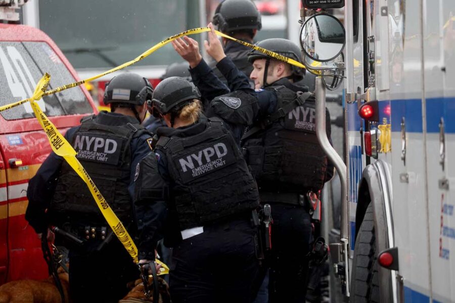 Brooklyn Shooting at a subway station in New York City