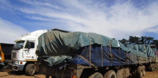 We spoke to immigrant truck drivers at a popular stop in Kempton Park about their experiences with groups targeting them and accusing them of taking jobs from South Africans. Photo: Kimberly Mutandiro