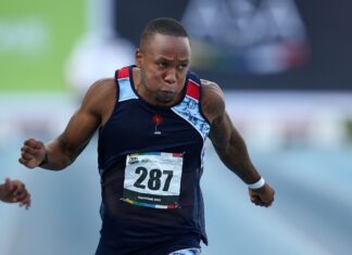 Emotional Akani Simbine Sprints to Sixth SA 100m Title at National Championships