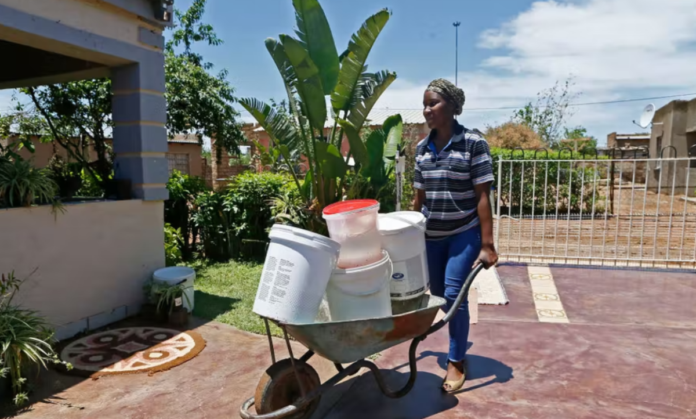 water south africa's water crisis threat persists