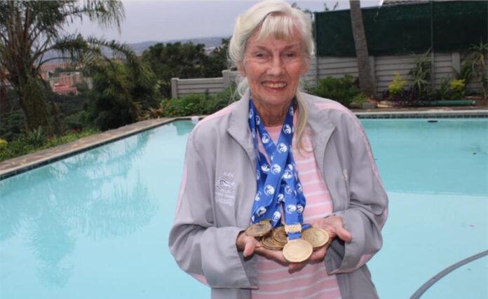 wendy saunders Westville Gran Bags 5 Gold Medals at Swim Champs