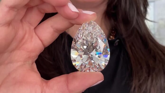 Christie’s to auction off largest white diamond ever to come to sale, estimated at $20-$30 million Christie's to Auction Off Largest White Diamond Ever at Auction, from South Africa