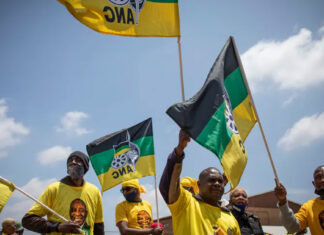 The African National Congress is steadily losing dominance. EFE-EPA/Kim Ludbrook