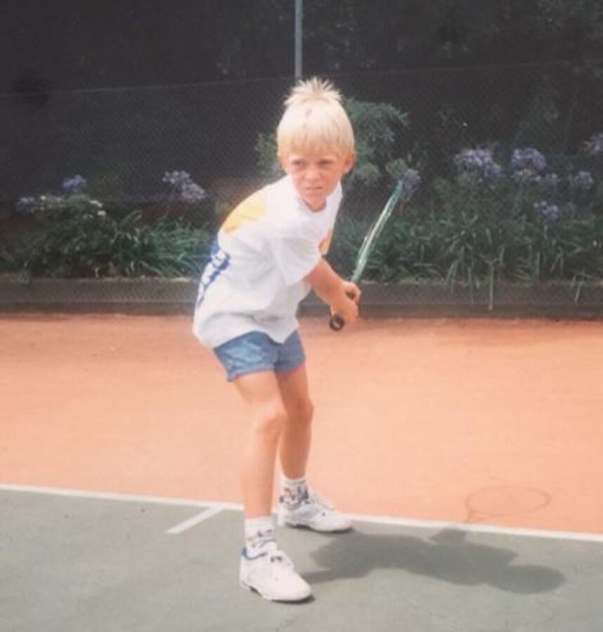 my Dad put a racquet in my hands and told me if I was willing to work hard, I could be one of the best players in the world.