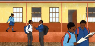 A teacher, Ayanda Ntuthu, continued to teach at Thandokhulu High School in Mowbray for five years following an accusation of sexual assault. In March he was found guilty in the Wynberg Magistrates Court. Illustration: Lisa Nelson