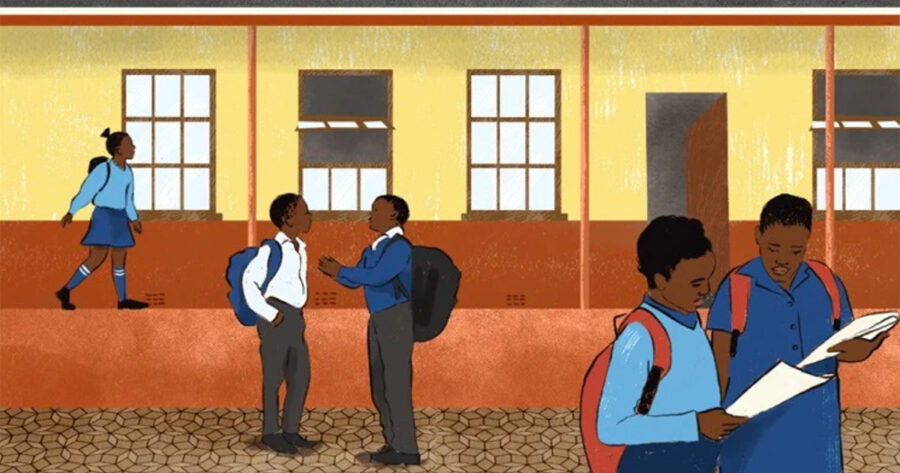 A teacher, Ayanda Ntuthu, continued to teach at Thandokhulu High School in Mowbray for five years following an accusation of sexual assault. In March he was found guilty in the Wynberg Magistrates Court. Illustration: Lisa Nelson