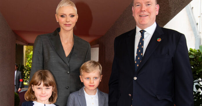 Princess-Charlene-first-appearance-family-Monaco Princess Charlene Monaco royal family E-Prix