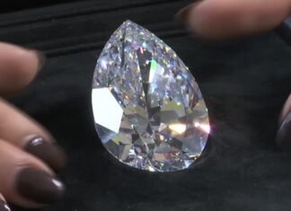 Largest white diamond to ever come to auction sold for $21.8 million in Geneva