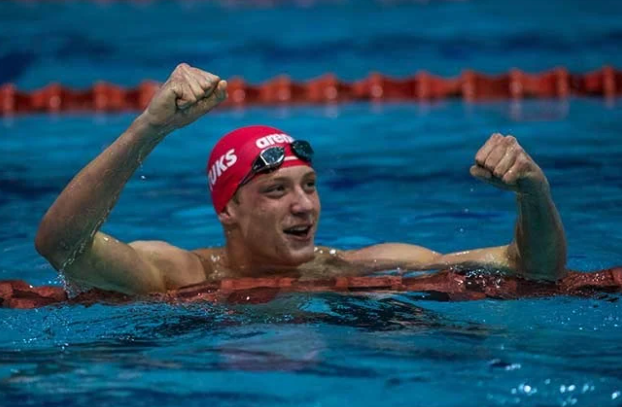 South African swimmer Pieter Coetzé SA swimmer