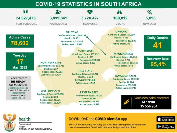 covid stats Over 50 000 COVID-19 vaccines administered in the last 24 hours