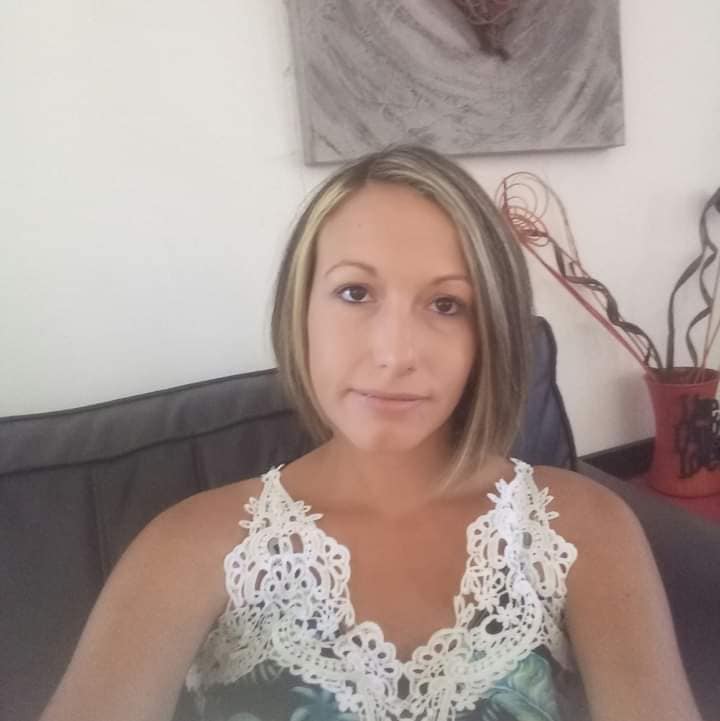 Pictured above: Charlene Drotsky before the accident