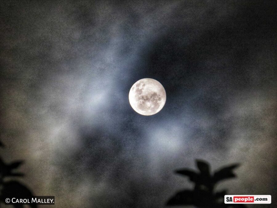 Total Eclipse of the Moon and Super Blood Moon, Visible Across South Africa