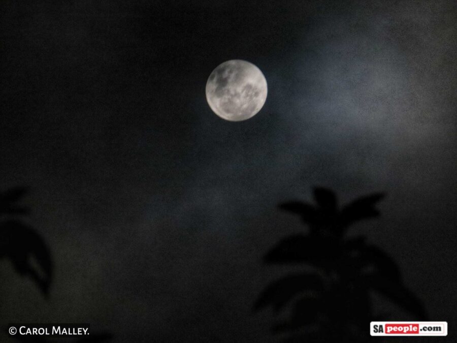 Total Eclipse of the Moon and Super Blood Moon, Visible Across South Africa