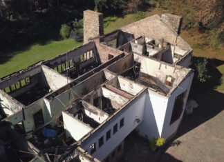 sandton arsonist homes burnt down