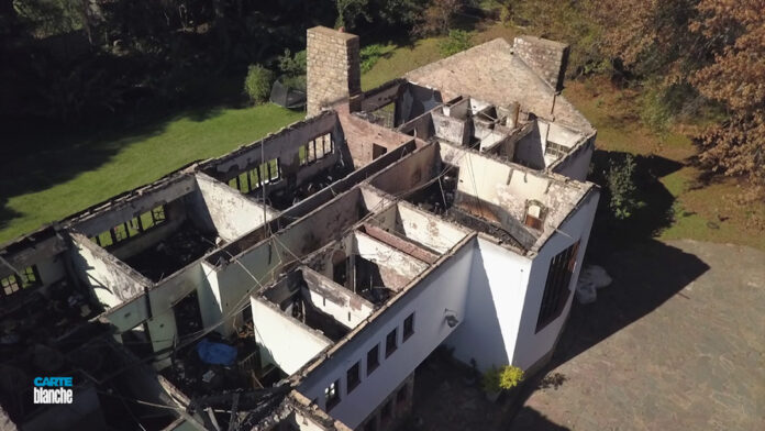 sandton arsonist homes burnt down