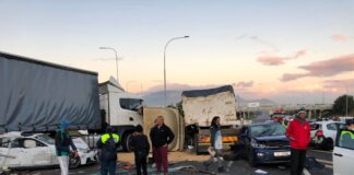 Motorist Thanks Guardian Angels After Surviving 13-Car Pile-Up on N1 Near Cape Town