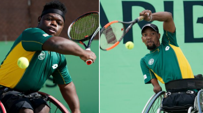 South Africa wheelchair tennis Historic strikes for South Africa